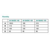 AXIÁLNÍ VENTILÁTOR STĚNOVÝ AV BASIC 150 S - ELEKTRO - DŮM A DOMÁCNOST, ELEKTRO..