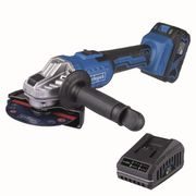 SCHEPPACH C-AG125-X-SET L 20 V IXES AKU ÚHLOVÁ BRUSKA + 4AH BATERIE + NABÍJEČKA 2,4 A - AKU UHLOVÉ BRUSKY{% if kategorie.adresa_nazvy[0] != zbozi.kategorie.nazev %} - AKU NÁŘADÍ{% endif %}