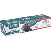 EXTOL INDUSTRIAL BRUSKA ÚHLOVÁ, OTOČNÁ RUKOJEŤ, 230MM, 2600W, 8792060 - ÚHLOVÁ BRUSKA 230 MM - ELEKTRICKÉ NÁŘADÍ