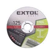 EXTOL CRAFT KOTOUČE ŘEZNÉ NA KOV, 5KS, O 125X1,6X22,2MM, 106920 - ŘEZNÝ KOTOUČ 125 MM{% if kategorie.adresa_nazvy[0] != zbozi.kategorie.nazev %} - PŘÍSLUŠENSTVÍ{% endif %}
