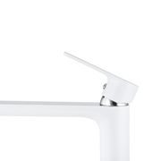 UMYVADLOVÁ BATERIE MIXXUS PREMIUM ALEX 001 HIGH (NUT) WHITE-CHROME, BÍLÝ-CHROM | ALEX 001 HIGH (NUT) WHITE-CHROME PROCRAFT - UMYVADLOVÉ BATERIE - SANITA