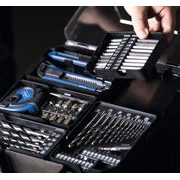 SCHEPPACH C-DTB74/1-X 20 V IXES SET AKU VRTACÍHO ŠROUBOVÁKU A 74 KS PŘÍSLUŠENSTVÍ - AKU ŠROUBOVÁK 18V - 20V - AKU NÁŘADÍ