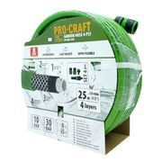 ZELENÁ ZAHRADNÍ HADICÍ PROCRAFT PR-4GH1325F | PR-4GH1325F PROCRAFT - HADICE 1/2" - ZAHRADA