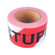 EXTOL CRAFT PÁSKA VÝSTRAŽNÁ ČERVENO-BÍLÁ, 75MM X 250M, PE, S NÁPISEM ZÁKAZ VSTUPU PO CELÉ DÉLCE PÁSKY, 9568 - ODVÍJEČE A LEPÍCÍ PÁSKY{% if kategorie.adresa_nazvy[0] != zbozi.kategorie.nazev %} - DÍLNA A GARÁŽ{% endif %}