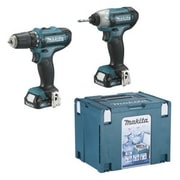 MAKITA CLX201SAX6 - AKU SADA DF331DZ+TD110DZ+2XAKU+TAŠKA+BOX LI-ION 10,8V CXT - AKU ŠROUBOVÁK 3,6 - 10.8 V - AKU NÁŘADÍ