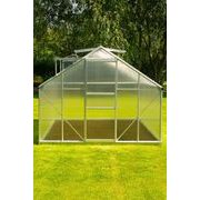 SKLENÍK GREENHOUSE, ALU, PC 6 MM, 250X370X195CM - SKLENÍK, FOLIOVNÍK - ZAHRADA