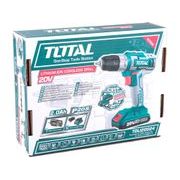 TOTAL VRTACÍ ŠROUBOVÁK AKU, 20V LI-ION (1X), 2000MAH, TDLI20024 - ZNAČKA TOTAL