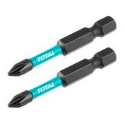 TOTAL NÁROZOVÉ ŠROUBOVACÍ BITY, S2, PH2, 50MM, INDUSTRIAL, TACIM71PH250 - STANDARDNÍ BITY PH{% if kategorie.adresa_nazvy[0] != zbozi.kategorie.nazev %} - PŘÍSLUŠENSTVÍ{% endif %}