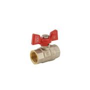 KULOVÝ KOHOUT MOTÝL ČERVENÝ, KR.217 1/2"FF | KR.217 1/2"FF PROCRAFT - PŘÍSLUŠENSTVÍ (KOHOUTY, ŠROUBENÍ,...) - SANITA