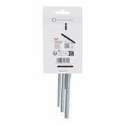 KREATOR KRTH21802 IMBUSOVÉ KLÍČE HEX DLOUHÉ 9KS 1,5-10 S KULIČKOU - KLÍČE HEX - RUČNÍ NÁŘADÍ