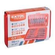 EXTOL PREMIUM HROTY, SADA 98KS, 8819649 - SADY BITŮ - PŘÍSLUŠENSTVÍ