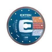 EXTOL INDUSTRIAL KOTOUČ DIAMANTOVÝ ŘEZNÝ, TURBO THIN CUT, SUCHÉ I MOKRÉ ŘEZÁNÍ, O 200X25,4X2MM, 8703046 - DIA KOTOUČ 180 MM{% if kategorie.adresa_nazvy[0] != zbozi.kategorie.nazev %} - PŘÍSLUŠENSTVÍ{% endif %}