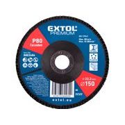EXTOL PREMIUM KOTOUČ LAMELOVÝ ŠIKMÝ KORUNDOVÝ, O150MM, P80, 8803484 - LAMELOVÉ KOTOUČE{% if kategorie.adresa_nazvy[0] != zbozi.kategorie.nazev %} - PŘÍSLUŠENSTVÍ{% endif %}