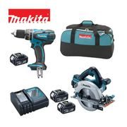 MAKITA DLX2084M - AKU SADA DHP456+DHS710 18V - AKU SADY - AKU NÁŘADÍ