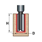 EXTOL PREMIUM FRÉZA DRÁŽKOVACÍ DO DŘEVA, D16 X H25, 8802116 - STOPKOVÉ FRÉZKY - PŘÍSLUŠENSTVÍ