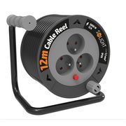 BUBEN VNITŘNÍ 3Z, 12M, 3X1,5MM2, 17X15X18CM, Ø15,5CM - PRODLUŽOVACÍ KABELY - PŘÍSLUŠENSTVÍ