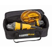 POWERPLUS POWX06250 SET ÚHLOVÝCH BRUSEK 750W 115MM A 2.000W 230MM - ÚHLOVÉ BRUSKY - ELEKTRICKÉ NÁŘADÍ