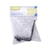 EXTOL CRAFT DRŽÁK L-TYP MAGNETICKÝ NA LASER/KAMERU, 1/4" ŠROUB, 92323 - STATIVY - MĚŘÍCÍ TECHNIKA