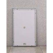 KOUPELNOVÉ ZRCADLO S LED OSVĚTLENÍM, PROTIZAMLŽOVACÍ FUNKCÍ, REGULACÍ JASU A HODINKAMI, MR06-60×80 H | MR06-60×80 HARD PROCRAFT - ZRCADLA - SANITA