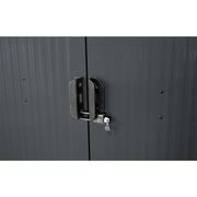 RIWALL PRO RMSA 6X8 ANTHRACITE ZAHRADNÍ DOMEK KOVOVÝ 2,4 X 1,7 M SE SEDLOVOU STŘECHOU ANTRACIT - ZAHRADNÍ DOMKY - DŮM A DOMÁCNOST, ELEKTRO..