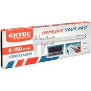 EXTOL PREMIUM MĚŘÍTKO POSUVNÉ KOVOVÉ, 0-150MM, 3425 - POSUVNÁ MĚŘÍTKA - MĚŘÍCÍ TECHNIKA