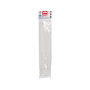 EXTOL PREMIUM PÁSKY STAHOVACÍ NA KABELY BÍLÉ, 380X7,6MM, 50KS, NYLON PA66, 8856120 - STAHOVACÍ PÁSKY, ZDRHY - DÍLNA A GARÁŽ