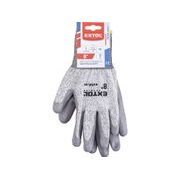 EXTOL PREMIUM RUKAVICE S VYSOKOU ODOLNOSTÍ PROTI PROŘEZU, POLOMÁČENÉ V PU, VELIKOST 8", 8856696 - PRACOVNÍ RUKAVICE - PŘÍSLUŠENSTVÍ