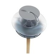 KRMÍTKO PRO PTÁKY BIRDYFEED ROUND ANTRACIT 29,4CM - PRO CHOVATELE - KRMIVA
