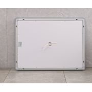 KOUPELNOVÉ ZRCADLO S LED OSVĚTLENÍM, PROTIZAMLŽOVACÍ FUNKCÍ A REGULACÍ JASU, MR09-80×60-REVERSE TWEE | MR09-80×60-REVERSE TWEE PROCRAFT - ZRCADLA - SANITA