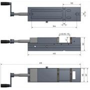 HYDRAULICKÝ STROJNÍ SVĚRÁK HCV 105 - HYDRAULICKÉ STROJNÍ SVĚRÁKY - KOVOOBRÁBĚCÍ STROJE