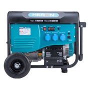 HERON ELEKTROCENTRÁLA BENZÍNOVÁ 13HP/5,5KW, PRO SVAŘOVÁNÍ, ELEKTRICKÝ START, PODVOZEK, 8896415 - JEDNOFÁZOVÉ CENTRÁLY - ELEKTROCENTRÁLY