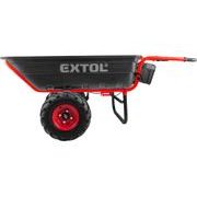 EXTOL PREMIUM DVOUKOLÁK NÁKLADNÍ S PŘEVODOVKOU AKU, 400KG, 225L, 40V LI-ION, 6AH, 8891592 - AKU KOLEČKA, MOTÚČKA - STAVEBNÍ TECHNIKA
