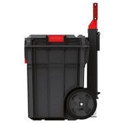 KUFR NA NÁŘADÍ S TRANSP. KOLEČKY X BLOCK PRO ČERNÝ 546X380X510MM, ZÁSUVKA - KUFRY, TAŠKY, ORGANIZÉRY NA NÁŘADÍ - PŘÍSLUŠENSTVÍ
