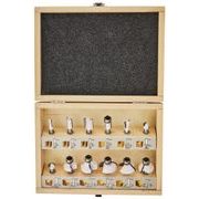 MAKITA D-53556 - SADA FRÉZ 8 MM 12 KS V DŘEVĚNÉ KRABIČCE - SADY STOPKOVÝCH FRÉZ - PŘÍSLUŠENSTVÍ