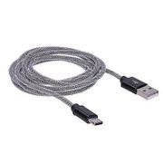 NABÍJECÍ USB-C KABEL, USB 2.0 A - USB-C 3.1, BLISTR, 2M - ELEKTRO - DŮM A DOMÁCNOST, ELEKTRO..