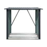 RIWALL PRO RMWS 3X7 ANTHRACITE PŘÍSTŘEŠEK NA DŘEVO 2 X 1,5 M S PULTOVOU STŘECHOU ANTRACIT - PŘÍSTŘEŠEK NA DŘEVO - DŮM A DOMÁCNOST, ELEKTRO..