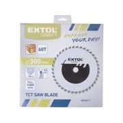 EXTOL CRAFT KOTOUČ PILOVÝ S SK PLÁTKY, O 300X3,0X30MM, 60T, 19116 - PRŮMĚR 255 - 270, 300 - 355 - PŘÍSLUŠENSTVÍ
