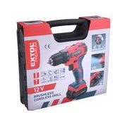 EXTOL PREMIUM VRTACÍ ŠROUBOVÁK AKU, BRUSHLESS, 12V LI-ION, 2AH, 8891152 - AKU ŠROUBOVÁK 12 V - AKU NÁŘADÍ