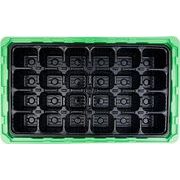 MINIPAŘENIŠTĚ S VÍKEM 24 SAZENIC, 35,5X22X13CM - PAŘENIŠTĚ A SADBOVAČE - ZAHRADA