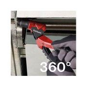 FORTUM KLEŠTĚ NÝTOVACÍ S OTOČNOU HLAVOU COMBO, PRO NÝT. MATICE M3-M6 A TRHACÍ NÝTY 2,4-4,8MM, 4770628 - NÝTOVACÍ KLEŠTĚ - RUČNÍ NÁŘADÍ