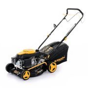 RIWALL PRO RPM 4235 MULTIFUNKČNÍ TRAVNÍ SEKAČKA 3 V 1 S BENZINOVÝM MOTOREM A POJEZDEM - SEKAČKY SE ZÁBĚREM 38-43 CM - ZAHRADA