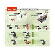 EXTOL INDUSTRIAL NABÍJEČKA, 60V/4A, 8795741 - AKUMULÁTORY, BATERIE - NÁHRADNÍ DÍLY