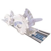 SCHEPPACH PL 55 PONORNÁ PILA + 2X VODÍCÍ LIŠTA 700MM + OCHRANA PROTI PŘEKLOPENÍ + SPOJKA LIŠT - PONORNÉ PILY - ELEKTRICKÉ NÁŘADÍ