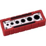 EXTOL PREMIUM VRTACÍ VODÍCÍ ŠABLONA, O 2-4-6-8-10-12MM, 8801920 - VRTÁKY, KORUNKY{% if kategorie.adresa_nazvy[0] != zbozi.kategorie.nazev %} - PŘÍSLUŠENSTVÍ{% endif %}