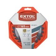 EXTOL PREMIUM KOTOUČ PILOVÝ S SK PLÁTKY, O 165X2,6X20MM, 24T, 8803217 - PRŮMĚR 150, 160 A 165 - PŘÍSLUŠENSTVÍ
