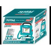 TOTAL SVĚTLO PRACOVNÍ PŘENOSNÉ, 1800LM, 20V LI-ION, 1KS BATERIE, 1KS NABÍJEČKY, TWLI20258 - PRACOVNÍ SVĚTLA - PŘENOSKY - SVÍTIDLA