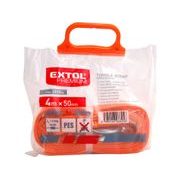 EXTOL PREMIUM LANO TAŽNÉ - POPRUH S HÁKY, 4M X 50MM, MAX. TAŽNOST - 2800KG, 8861160 - UPÍNACÍ PÁSY (KURTNY) A GUMY - DÍLNA A GARÁŽ