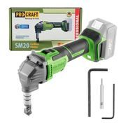 AKU NŮŽKY NA PLECH PROCRAFT SM20 (BEZ BATERIE A NABÍJEČKY) | SM20BB PROCRAFT - AKU NŮŽKY NA PLECH{% if kategorie.adresa_nazvy[0] != zbozi.kategorie.nazev %} - AKU NÁŘADÍ{% endif %}