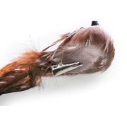 PTÁČÁTKA SE SKŘIPCEM MAGICHOME, HNĚDÉ, 15X5X5CM/PÁR/ - VÁNOČNÍ DEKORACE - DŮM A DOMÁCNOST, ELEKTRO..