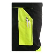 KALHOTY S LACLEM SIRIUS BRIGHTON, ČERNO-ŽLUTÁ, VEL.58 - PRACOVNÍ KALHOTY - PŘÍSLUŠENSTVÍ